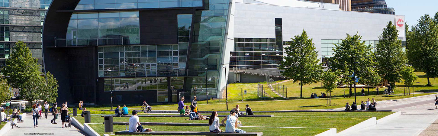 Kiasma's view from outside